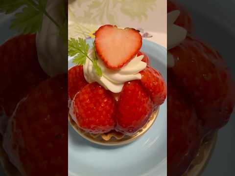 shorts  イチゴも甘く美味しい😋　いちごのタルト　成田公津の杜 フェーブドカカオにて　2026年1月27日 サムネイル