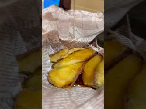 shorts ガストの紅天使の紙包み焼き芋～メープルマスカル添え～😋　2026年1月17日 サムネイル