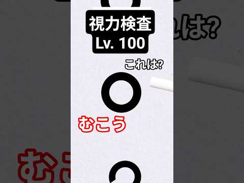視力検査 Lv.100 サムネイル
