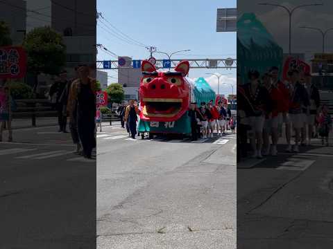 shorts 酒田大獅子日和　獅子パックン　酒田まつり サムネイル