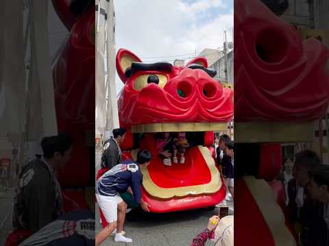 shorts 酒田大獅子　日和　獅子パックン　酒田まつり サムネイル