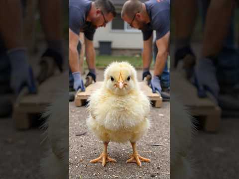We Built a Dream House for a Giant Cute Chick 🐥🏠