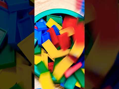 Satisfying Domino Collecting & Falling | ASMR サムネイル