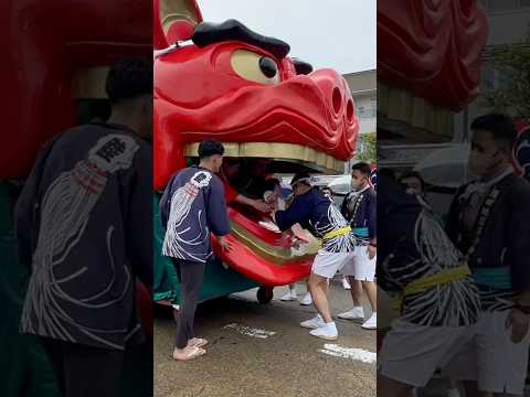 shorts 酒田大獅子　桜🌸　獅子パックン　酒田まつり サムネイル